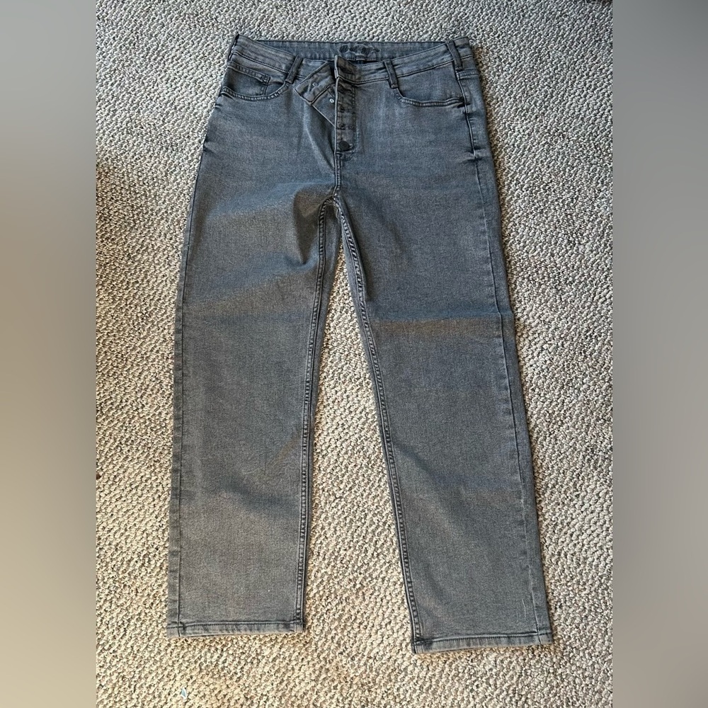 Bootlegger Women's Gray Bootcut Jeans Size 31